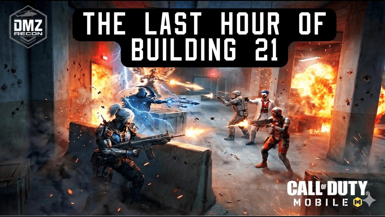 Last Hour of Building 21 CODM DMZ