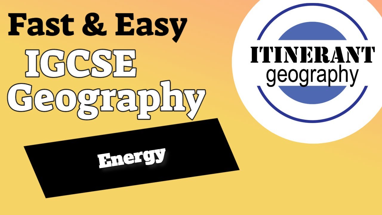 energy case study igcse geography
