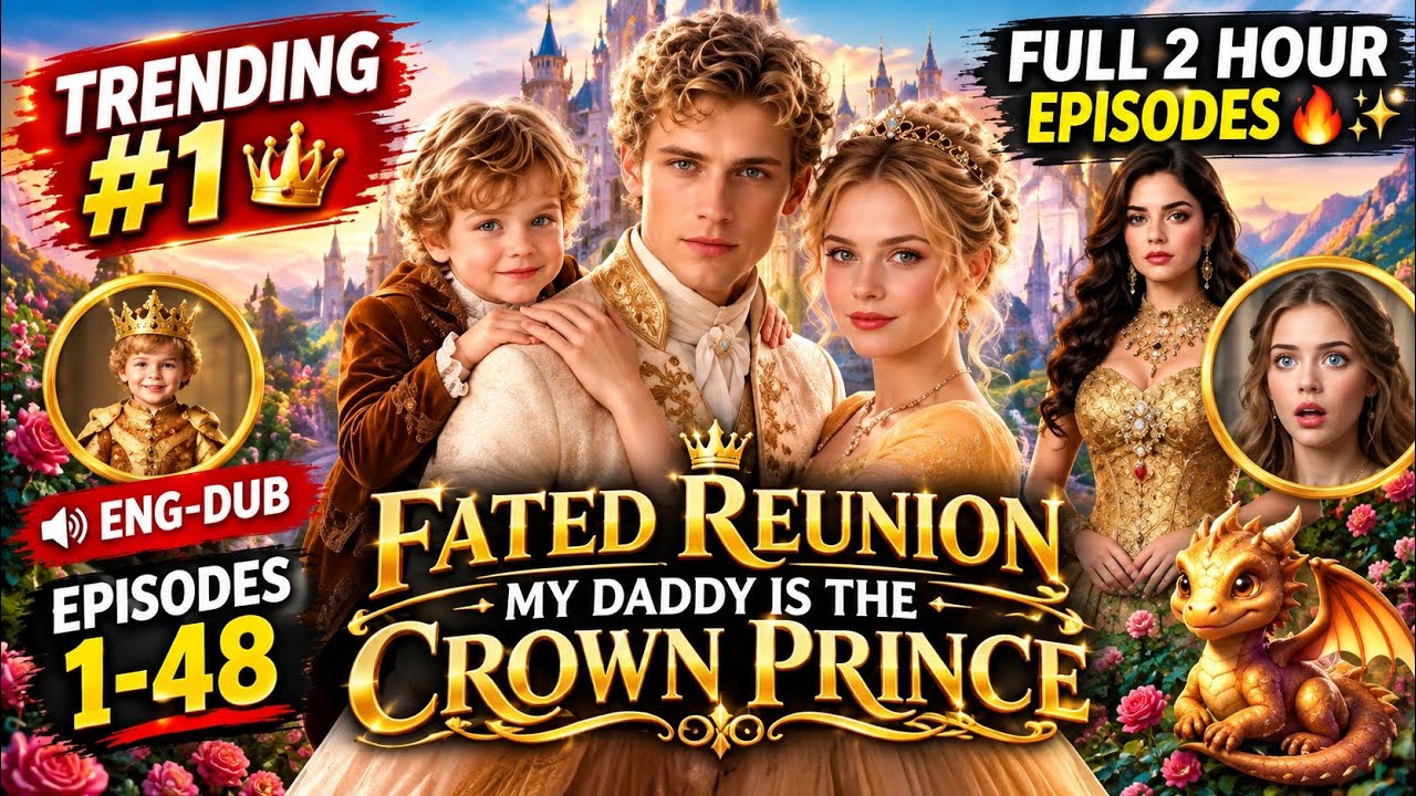 Fated Reunion: My Daddy Is The Crown Prince 👑 | Full Movie Episodes 1–48 | English | Shocking Secret
