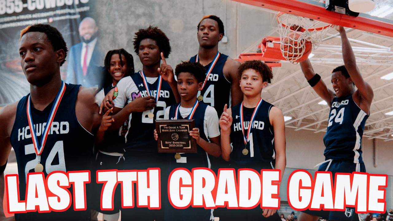 HE CLOSED 7TH GRADE DIFFERENT😳 | Christian Bell District Championship FULL GAME ‼️