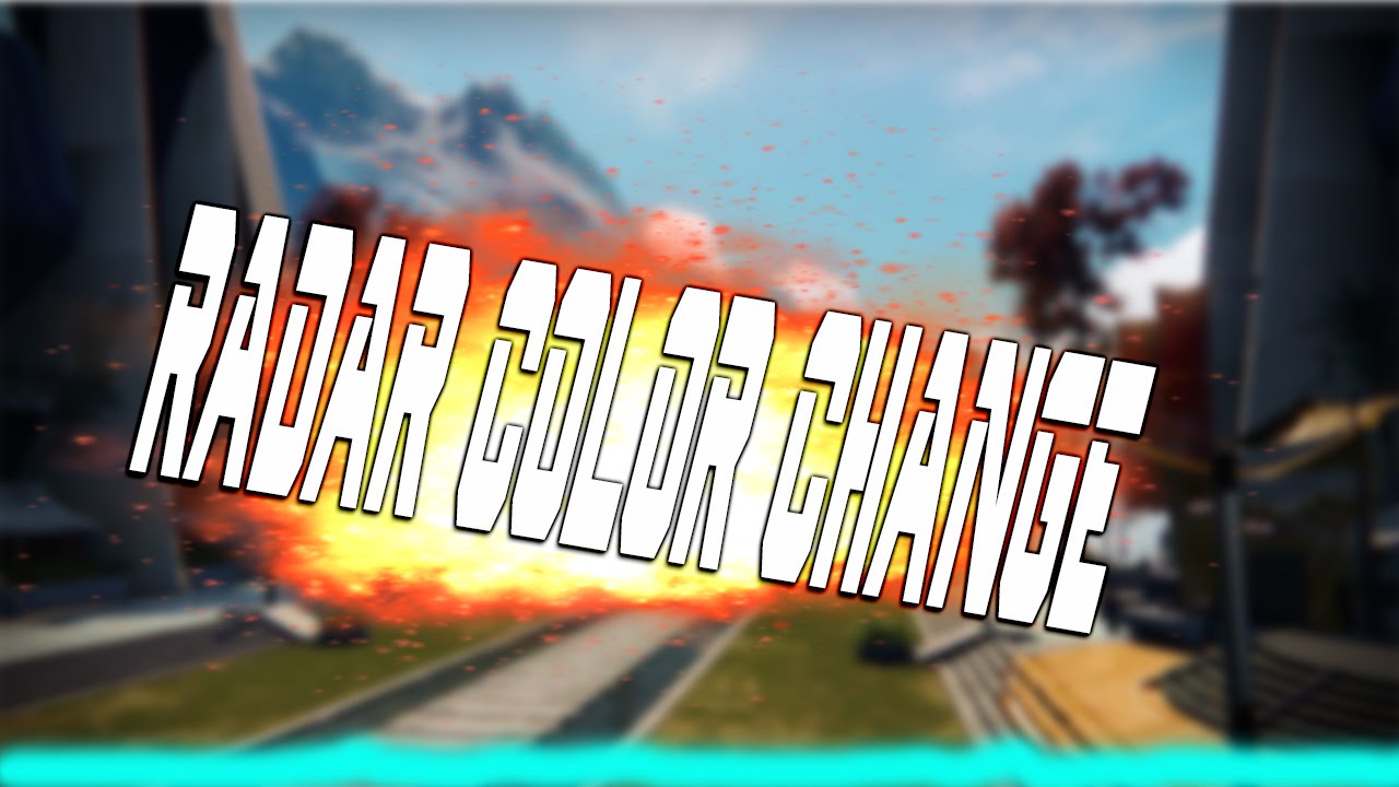 HOW TO CHANGE RADAR COLOR ( DESTINY )