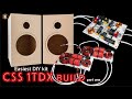 DIY Speaker Kit, CSS Criton 1TDX Crossover & Cabinet Assembly