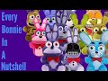 Every bonnie in a NUTSHELL plush version