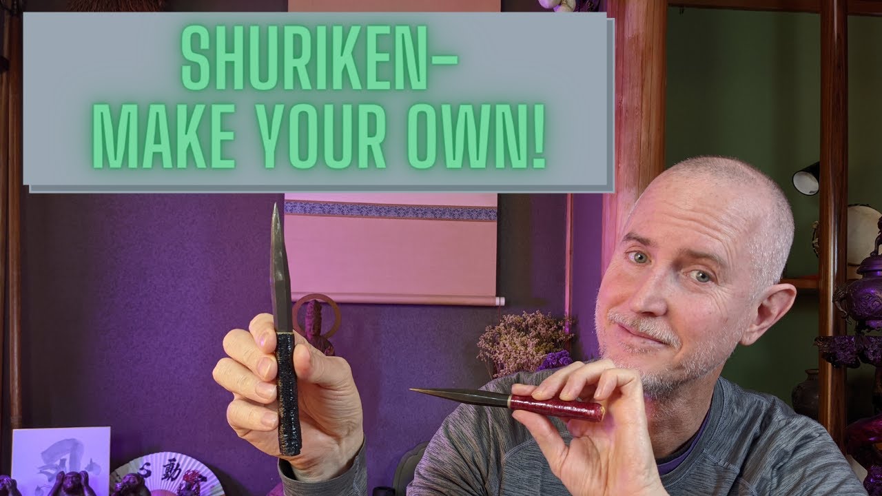 Make your own Negishi Ryu Style Shuriken!