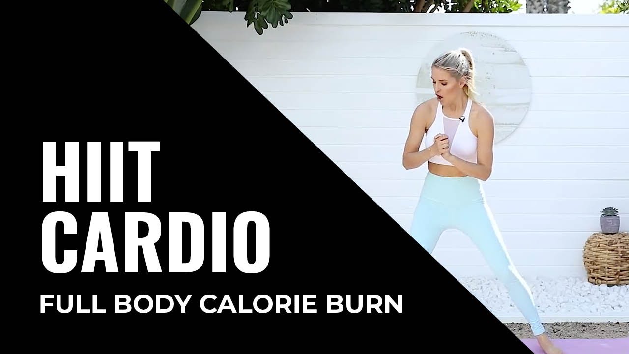 HIIT Cardio Workout - Full Body Calorie Burn - YouTube