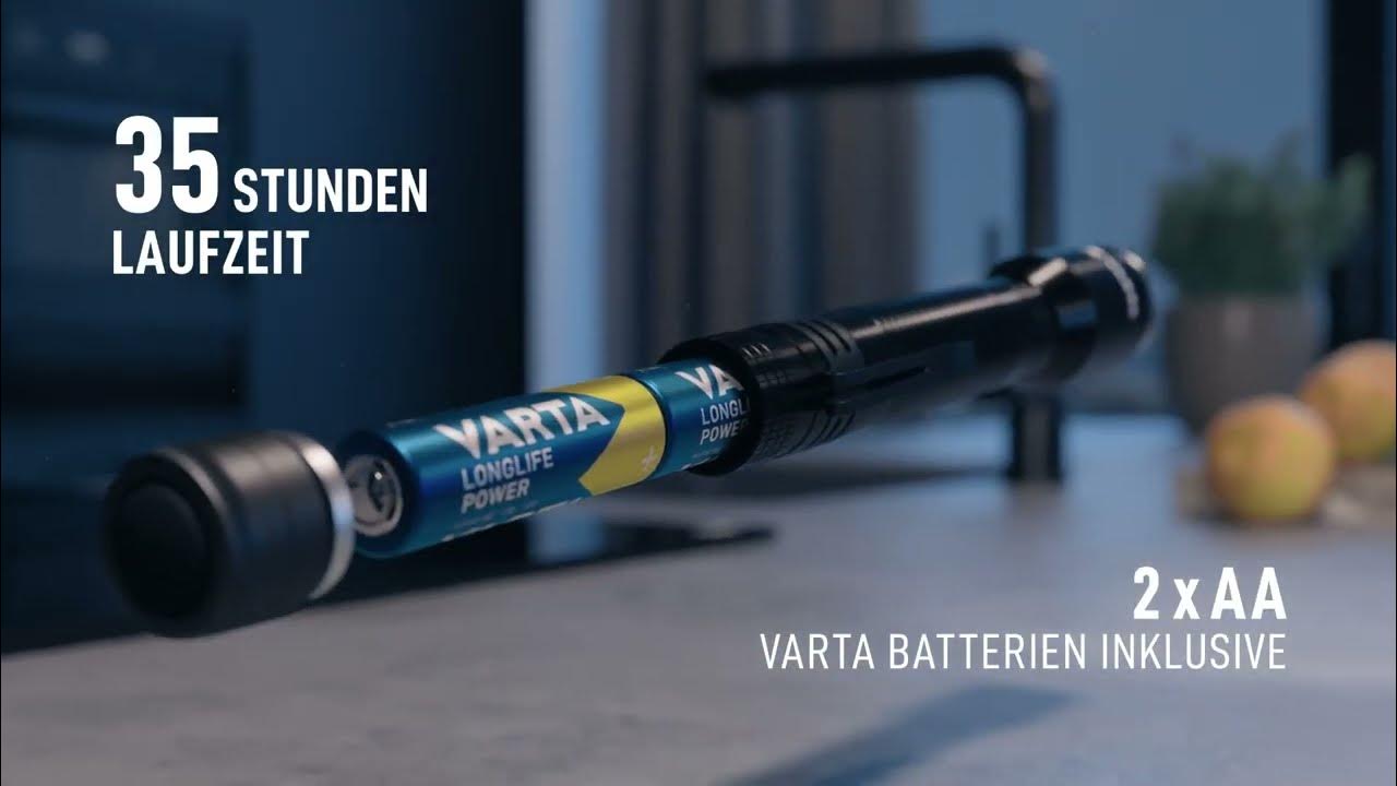 VARTA Aluminium Light F20 Pro (German version) - YouTube
