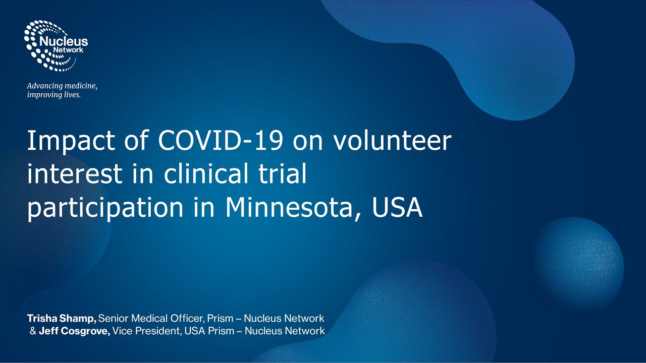 Impact of COVID 19 on Volunteer Interest in Clinical Trial Participation in Minnesota