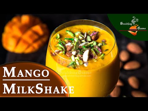 mango-shake-in-2-mins-|-mango-milkshake-recipe-|-mango-juice-street-food