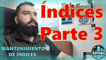 OPTIMIZA SQL con el mantenimiento de índices