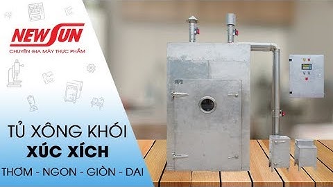 Tủ Xông Khói Xúc Xích - Bí Quyết Làm Xúc Xích Thơm - Ngon - Giòn - Dai I Điện Máy NEWSUN