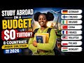 Study Abroad on a BUDGET: 8 Countries Under $8k/year in 2026