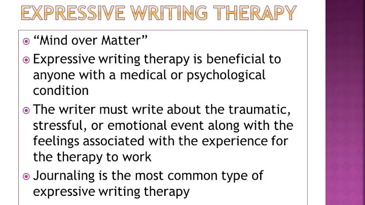 Expressive Writing