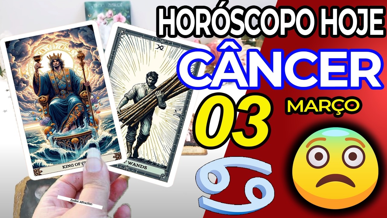 BOOOM💣💥🧨ISSO É ALGO MUITO GRANDE😱🔎 Câncer ♋ 3 Março 2026 | Horoscopo do dia de hoje ♋ Tarot Câncer