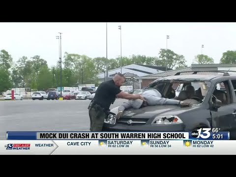 South Warren High School prepares for prom night with mock DUI crash