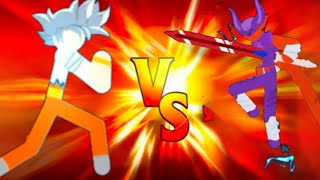 Guko Mui Vs Janambi | Hard Mode | Stickman Warriors: Super Dragon Shadow Fight screenshot 4