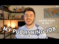 a day in the life of a book research assistant *work in publishing*