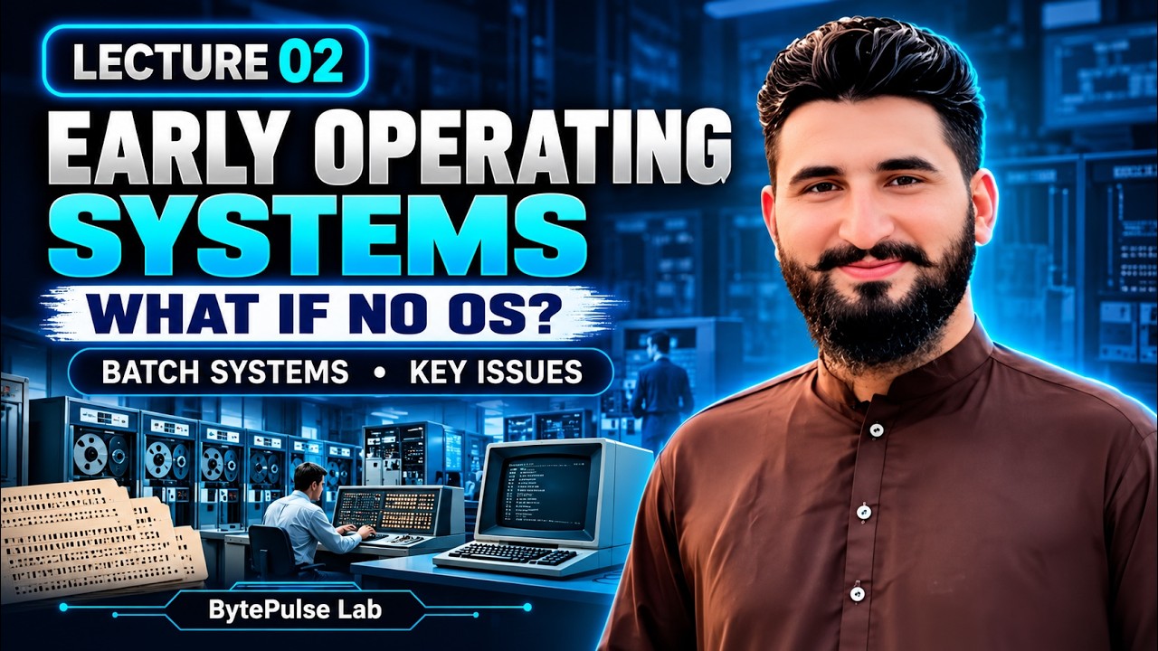 Early Operating Systems Explained | What If No OS? Batch Systems ...
