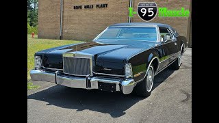 1973 Lincoln Continental Mark IV at I95 Muscle