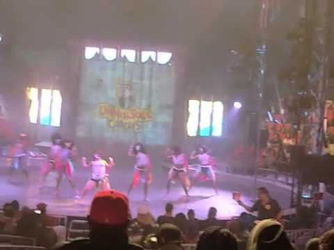 JESSICA PHOENIX & DANCERS perform preshow at UNIVERSOUL CIRCUS