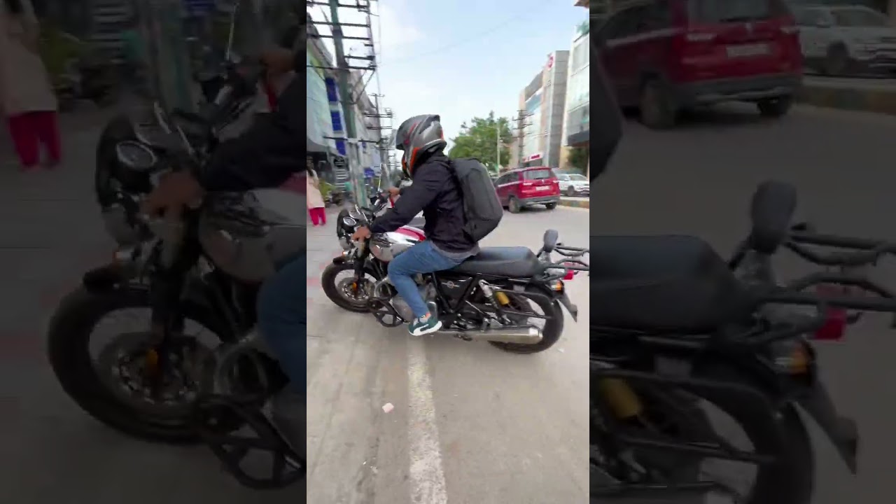 AEW TE103 exhaust for Interceptor 650. (Without DB Killer)