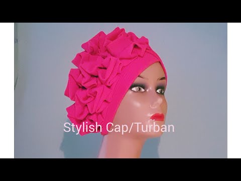 How to Make Stylish Box Pleats Cap/Turban