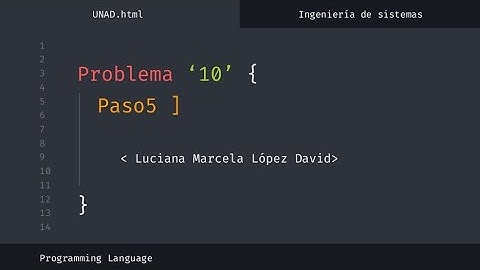 Problema 10, paso 5 fundamentos de programación