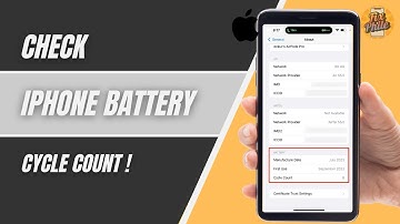 How To Check Battery Cycle Count on iPhone (2025) | See Your Real Battery Health Easily