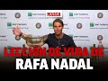 ¿Igualar a Federer? Nadal da otra lección de vida con su respuesta