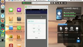 Time Picker Dialog Sample in Android Studio (08 January-2017)