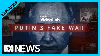How Putin is creating a fake war in Ukraine | ABC News