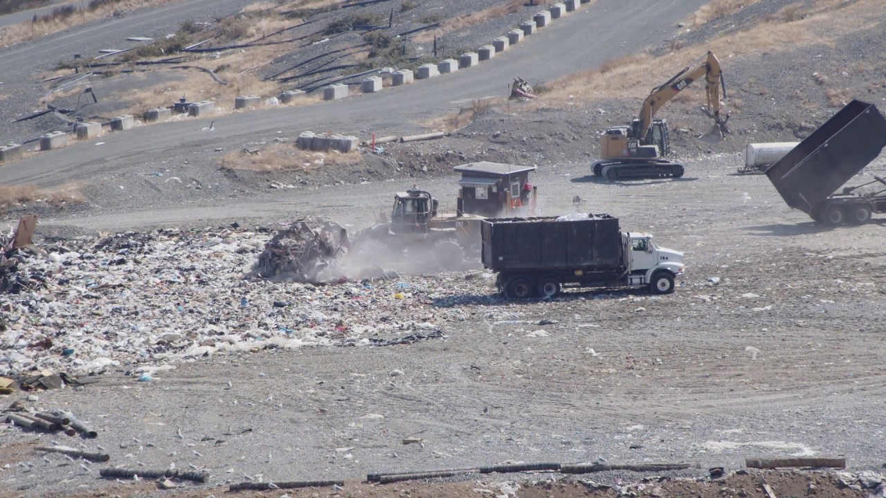 Hartland Landfill A Year of Garbage, July 2018 to July 2019 YouTube