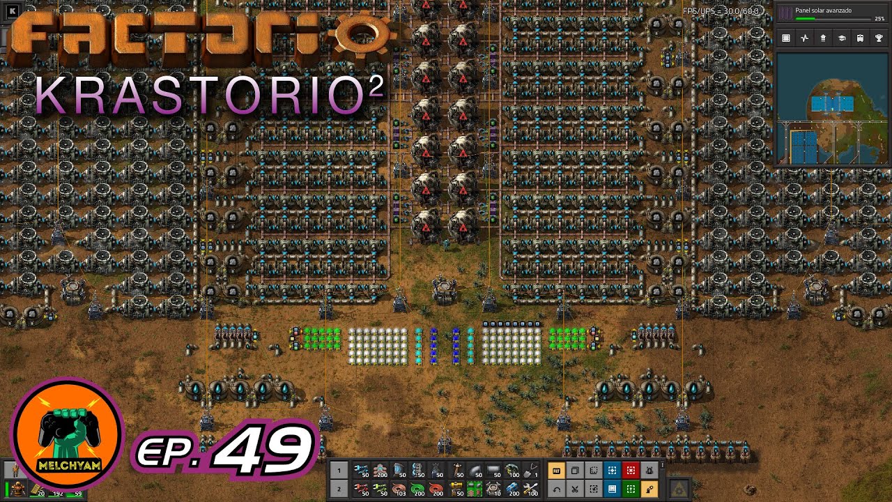 FACTORIO 1.1 KRASTORIO 2 // EP. 49 - ENCENDIENDO LOS REACTORES - YouTube