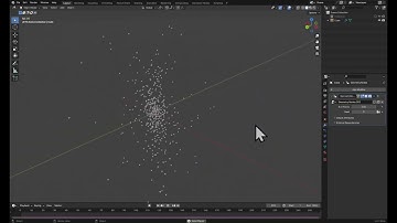 Particle Gravity Test (Blender 4.0)