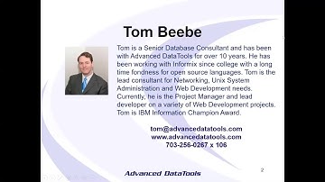 Managing Migrations with Informix ER by Thomas Beebe