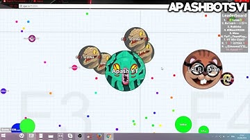 🔴 HACK NEW AGARIO BOTS  September  2016  APASHBOTSV6 SCRIPT  NO LAG !