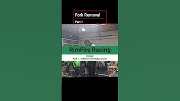 Fork Removal. watch to the end to see the bent forks