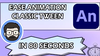 Ease In Ease Out Tween in Animate CC IN 80 SECONDS