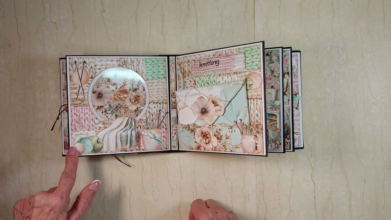 In my craftroom - mini album - Mintay´s collections - # 509