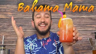 How to make a Bahama Mama l Island Drinks l Cocktail Recipes l Best Bartender l Rum Drink ALCOHELLO