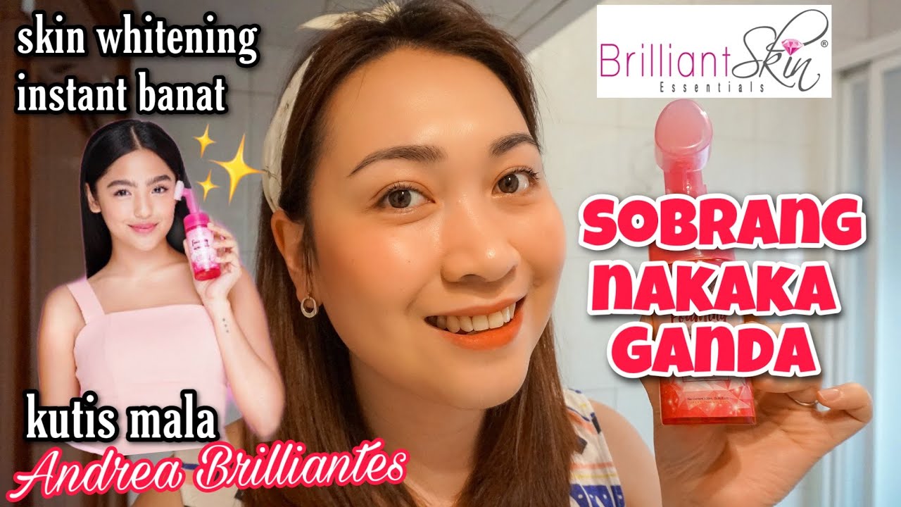 brilliant facial foam cleanser