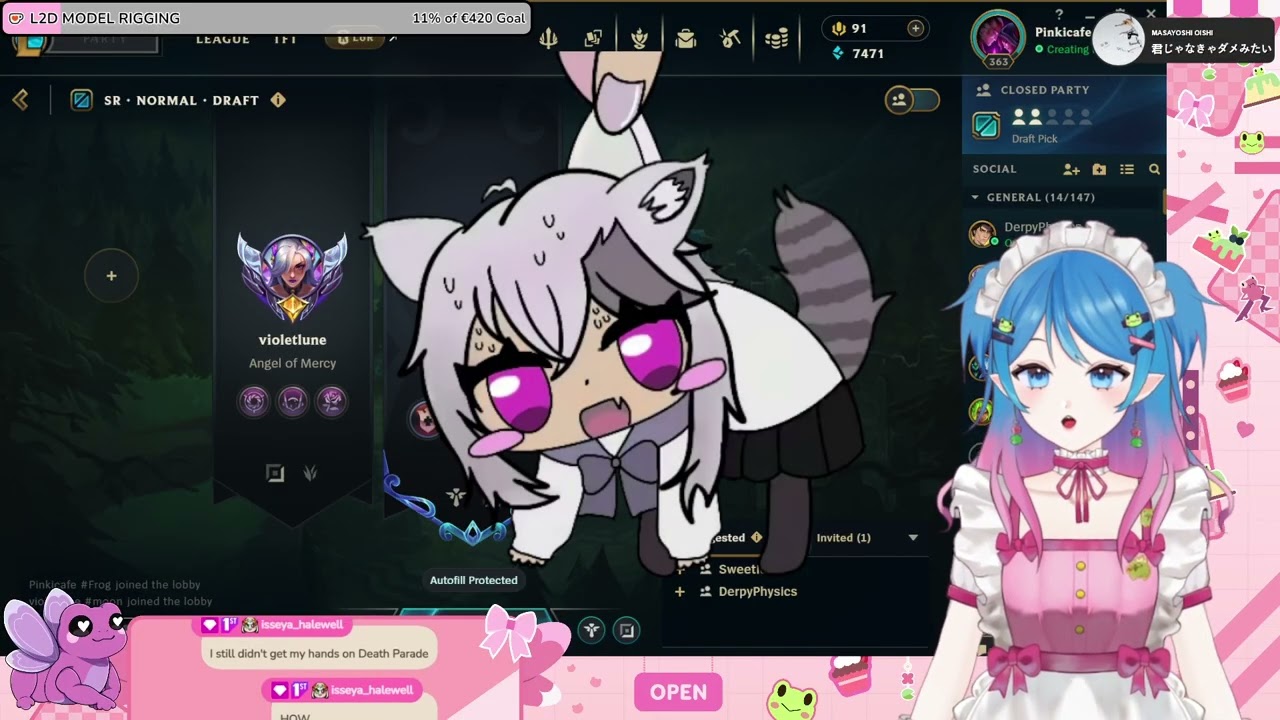 COMING IN HOT WITH MY GIRL @VIOLETLUNE_ [LEAGUE OF LEGENDS] 🐸❤️