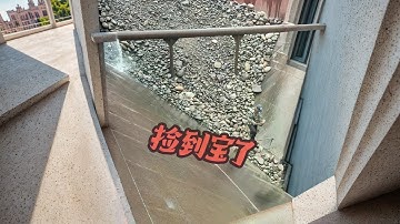 The whole process of unloading pebbles (the final part of the previous episode) # Creative inspirat