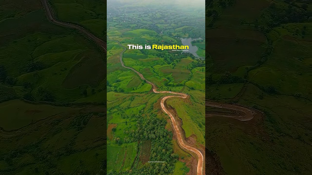 Ye Rajasthan ka hidden hill station hai 😳 #monsoon #bundiwalebhaiya #rajasthan #banswara #hills