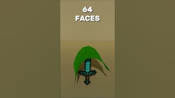 Wait For The End | Minecraft Diamond Sword | Blender Cloth Simulation  #3d #animation #minecraft