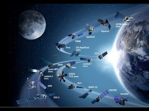 How many artificial satellites orbit around the earth???