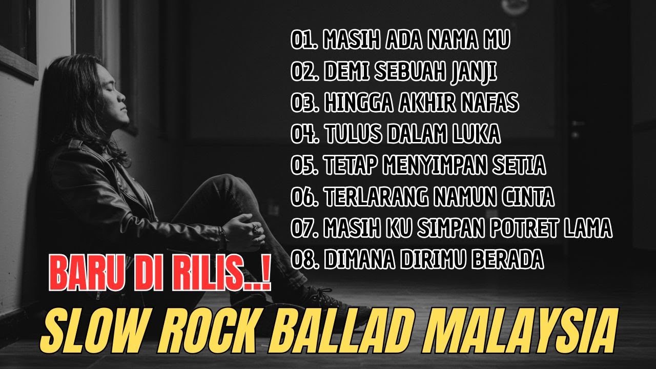 THE BEST ALBUM JIWANG SEDIH DI HATI 💔 | Slow Rock Ballad Malaysia 90’s | Lagu Nostalgia Terbaik