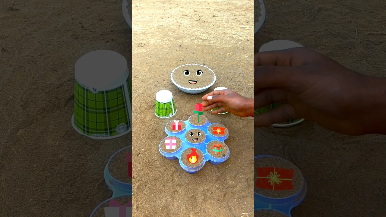 Wow! 😱 Sand Art Gift Surprise 🎁 and Fire Magic 🔥✨ ASMR Relaxing 🌈💖🌹 