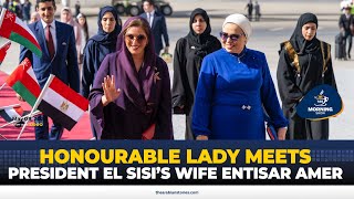 TAS Morning Show: Honourable Lady meets President El Sisi’s wife Entisar Amer in Egypt Profile