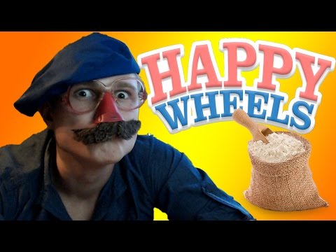 Видео: Хардкорная Тусовка с Трудовиком - Happy Wheels c Фростом - №20