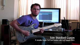 Suhr Standard Custom Demo - Tom Quayle chords